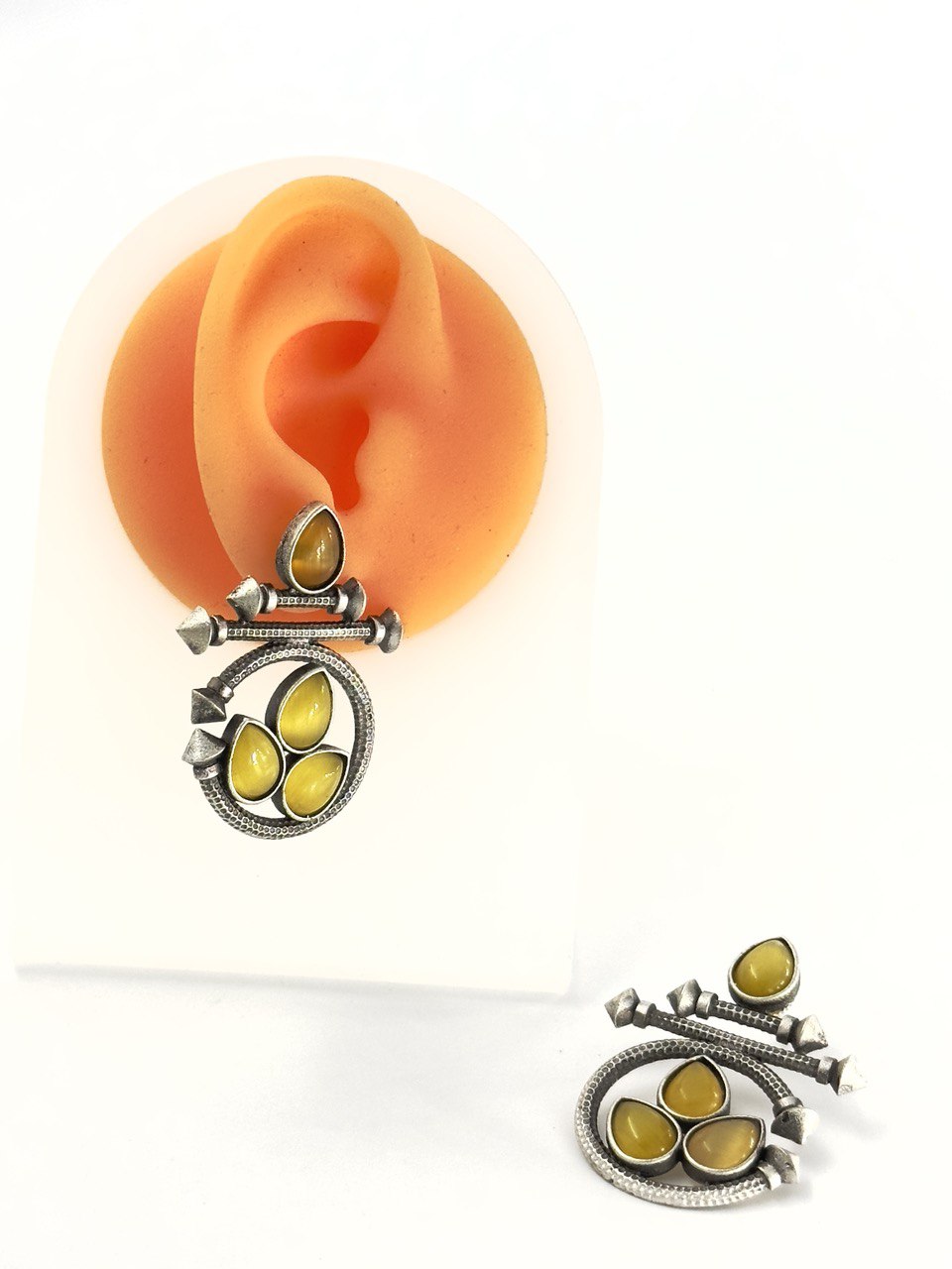 Yellow antique studs