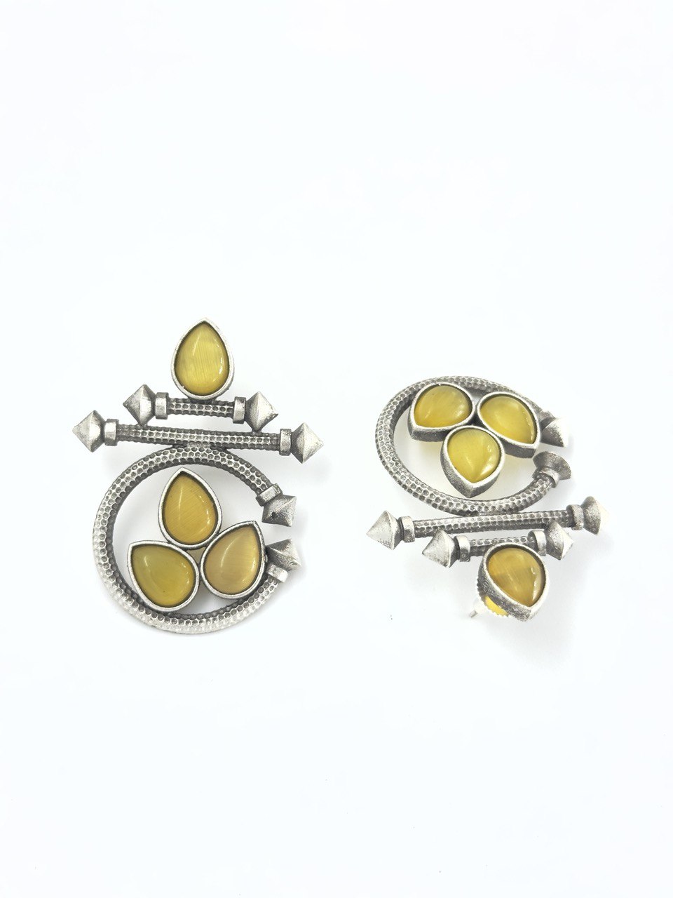 Yellow antique studs