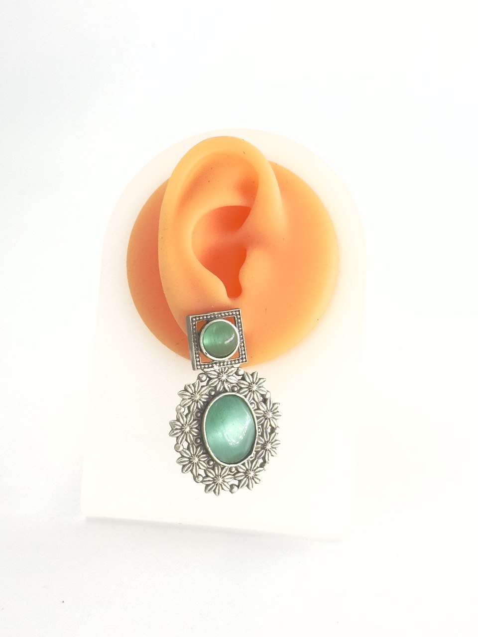 Sea green Antique dangler