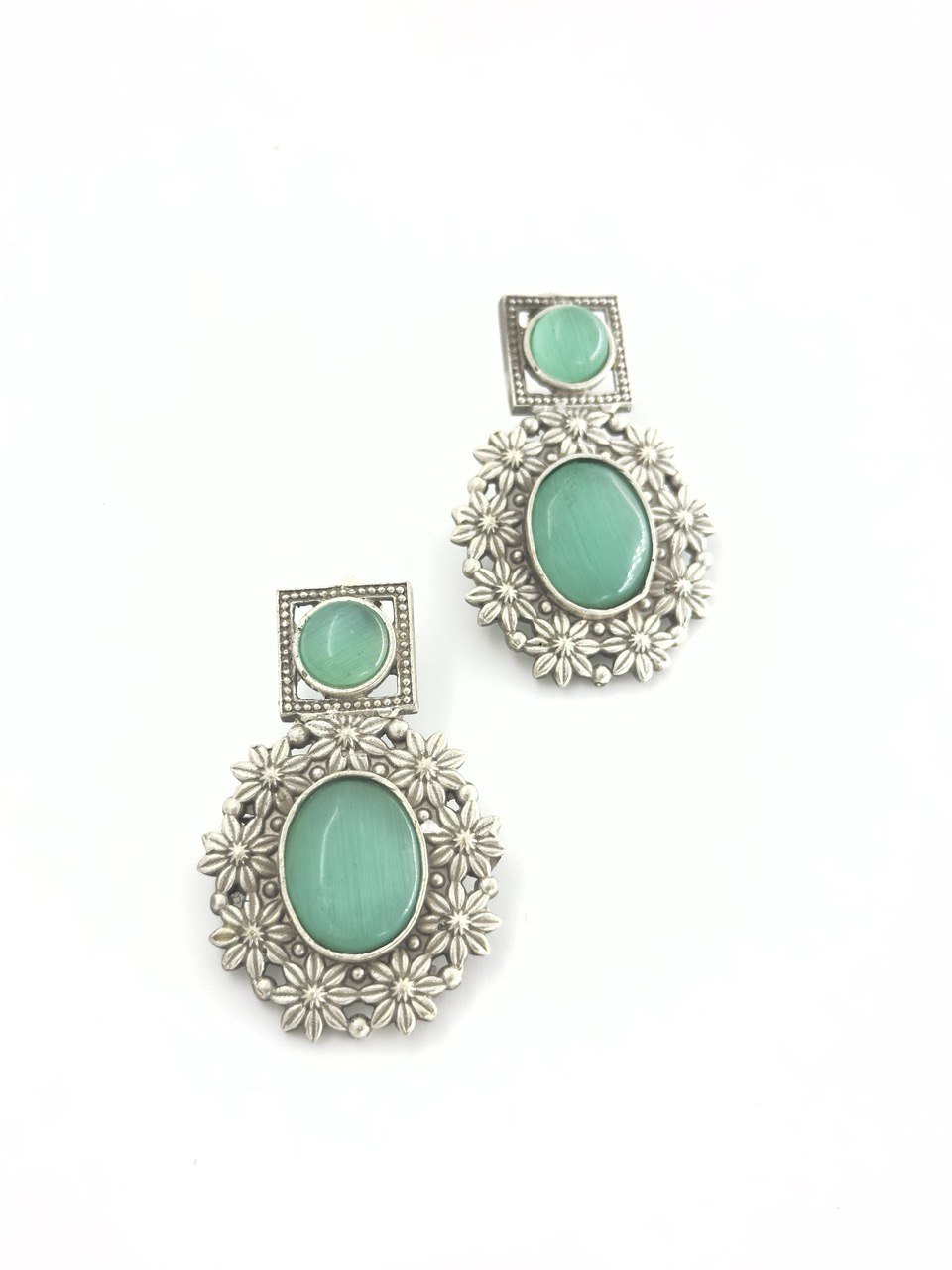 Sea green Antique dangler