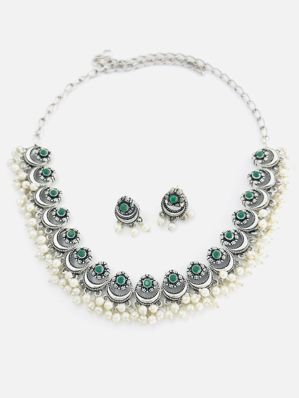 Green Antique Necklace set