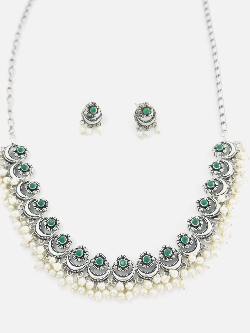 Green Antique Necklace set