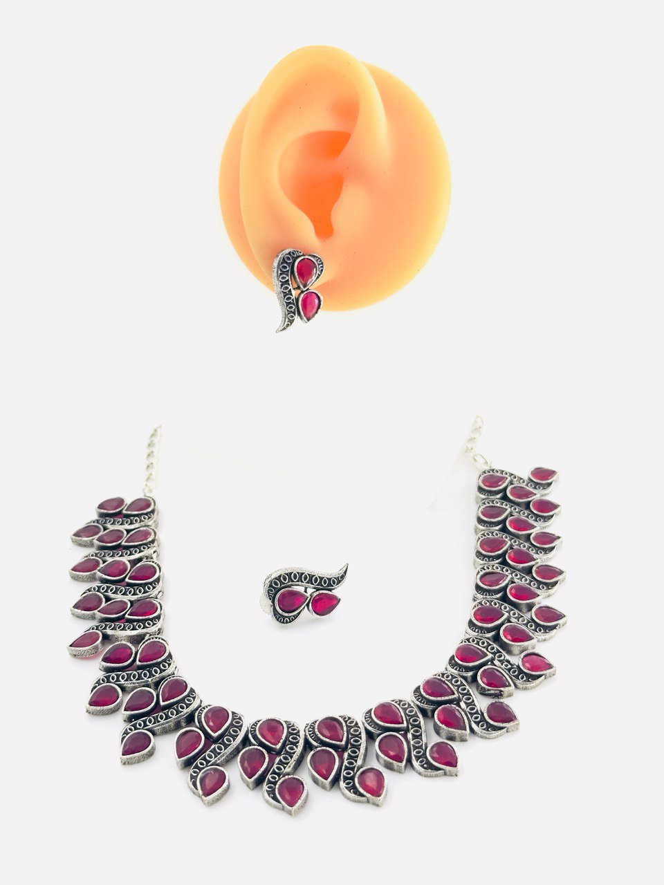 Ruby Antique Necklace set