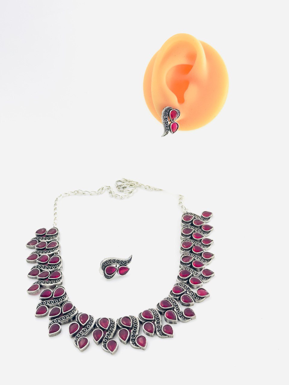 Ruby Antique Necklace set
