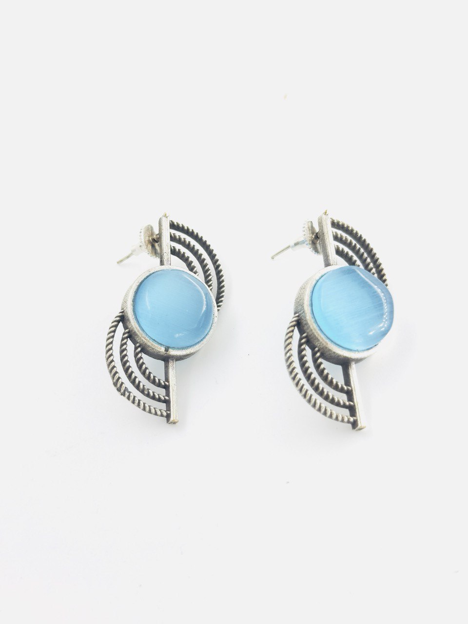 Blue antique studs