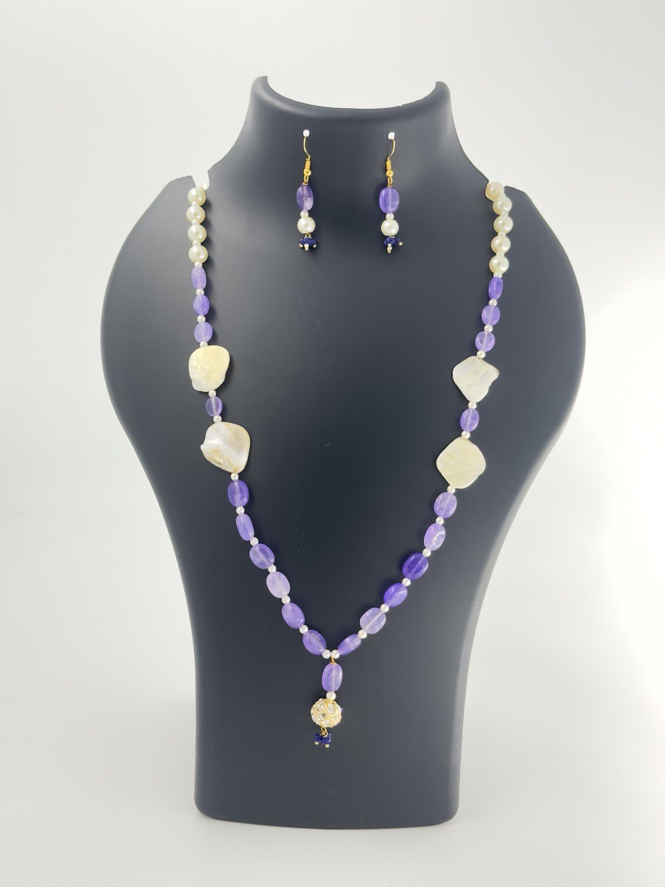 Purple Jaipur Maala set