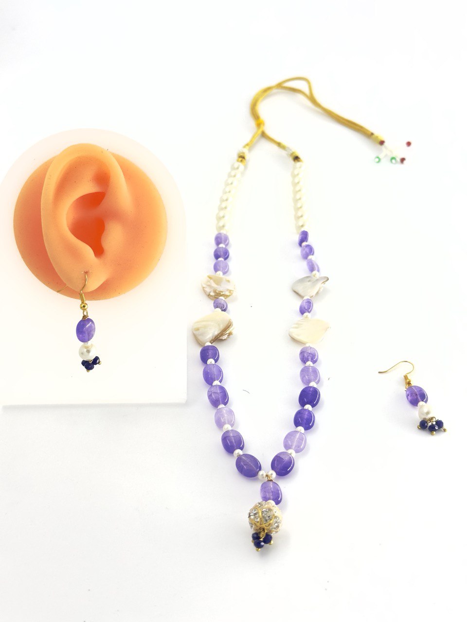 Purple Jaipur Maala set