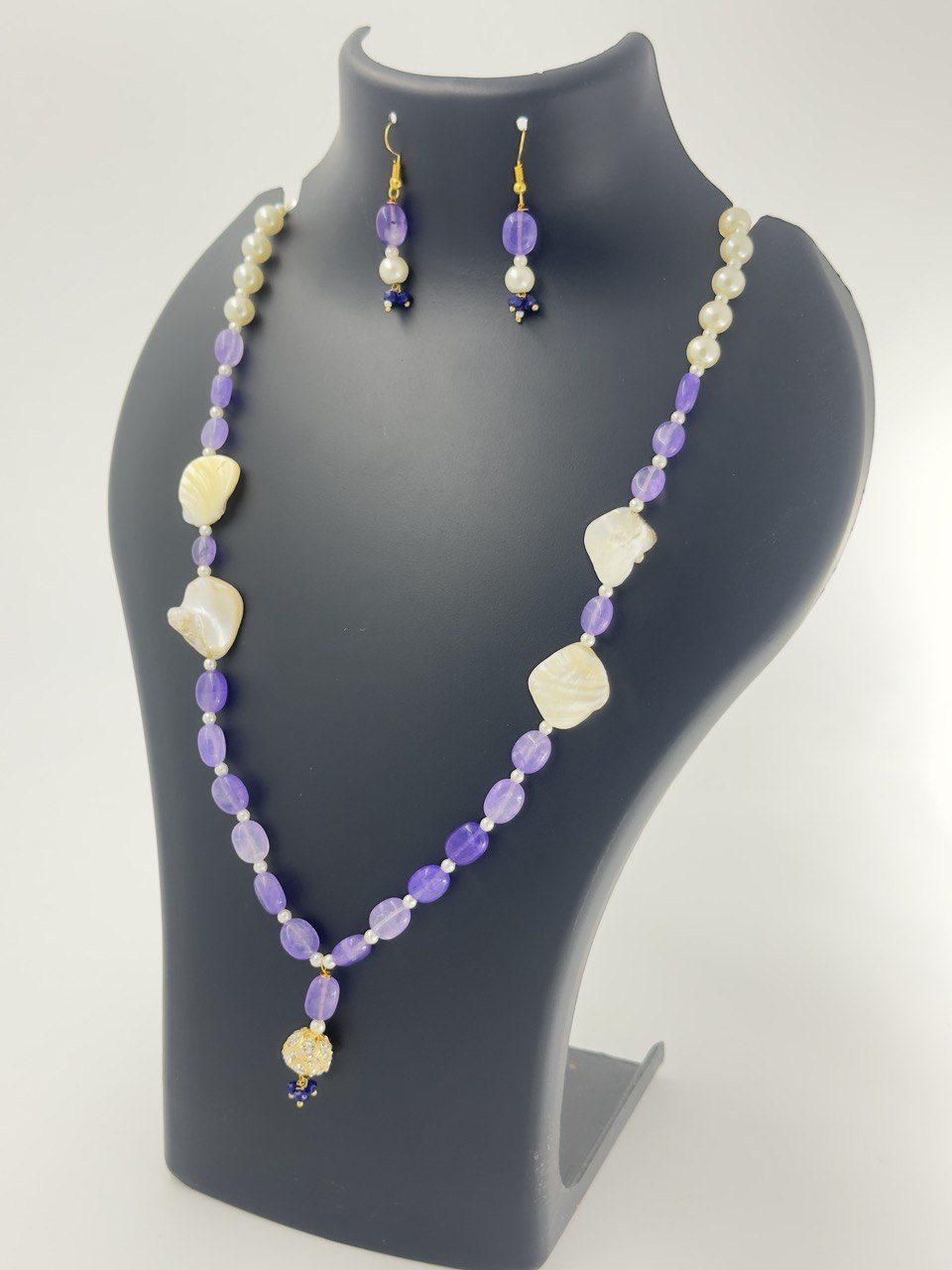 Purple Jaipur Maala set