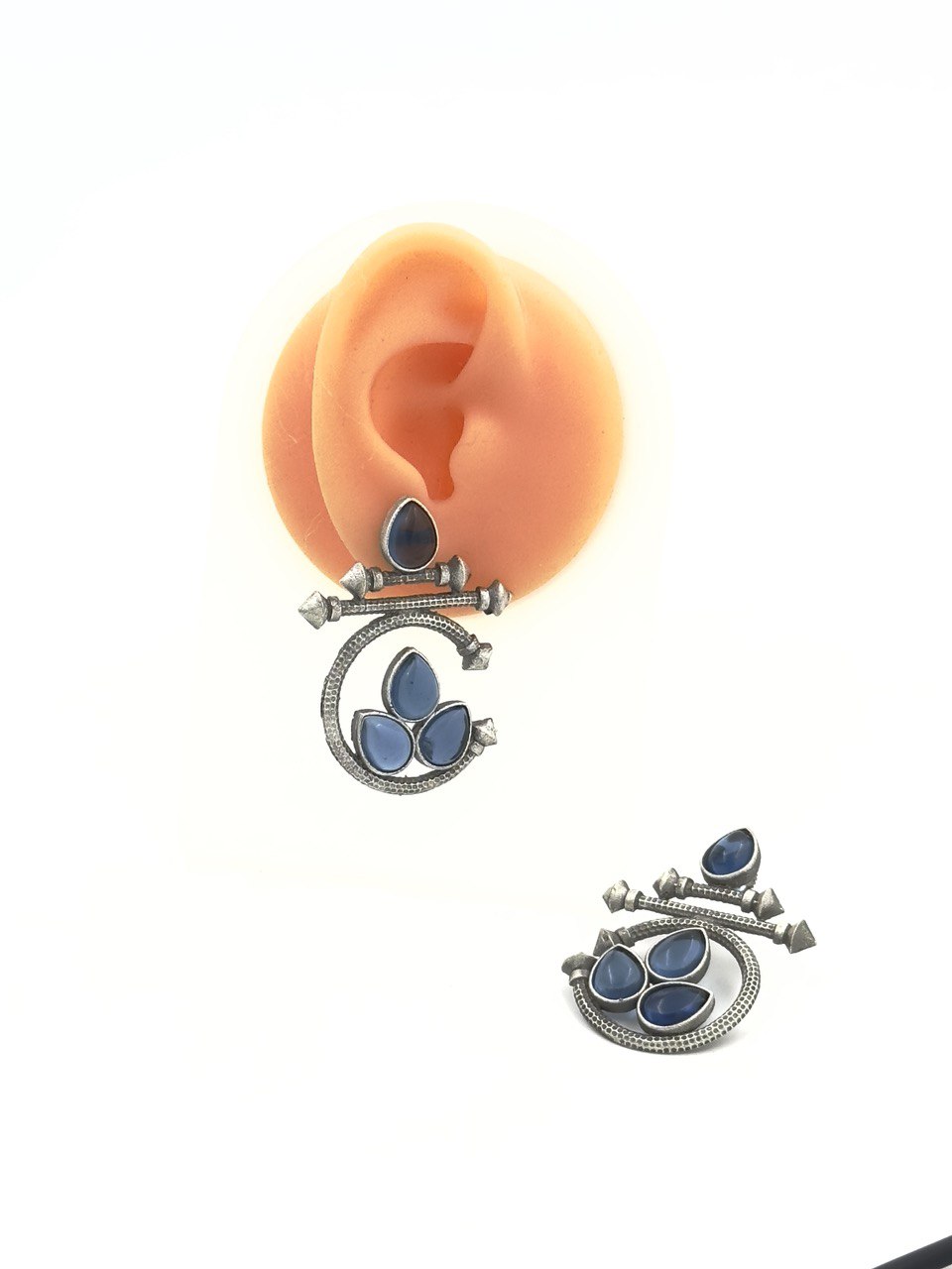 Purple antique studs