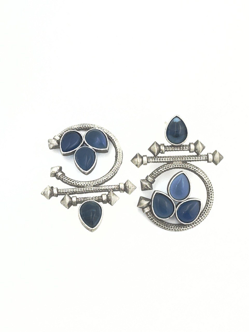 Purple antique studs