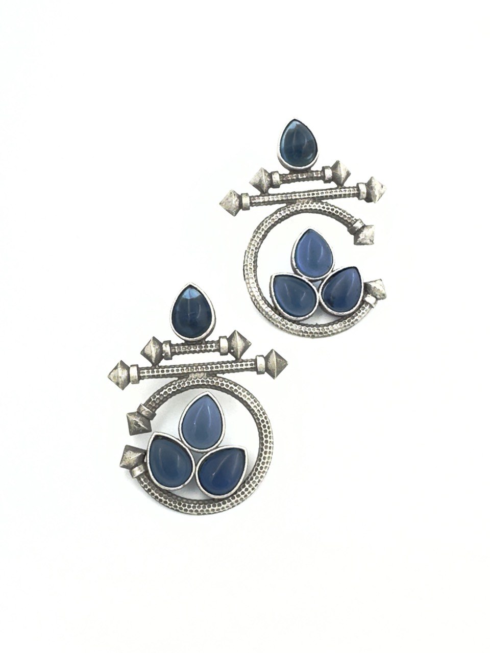 Purple antique studs