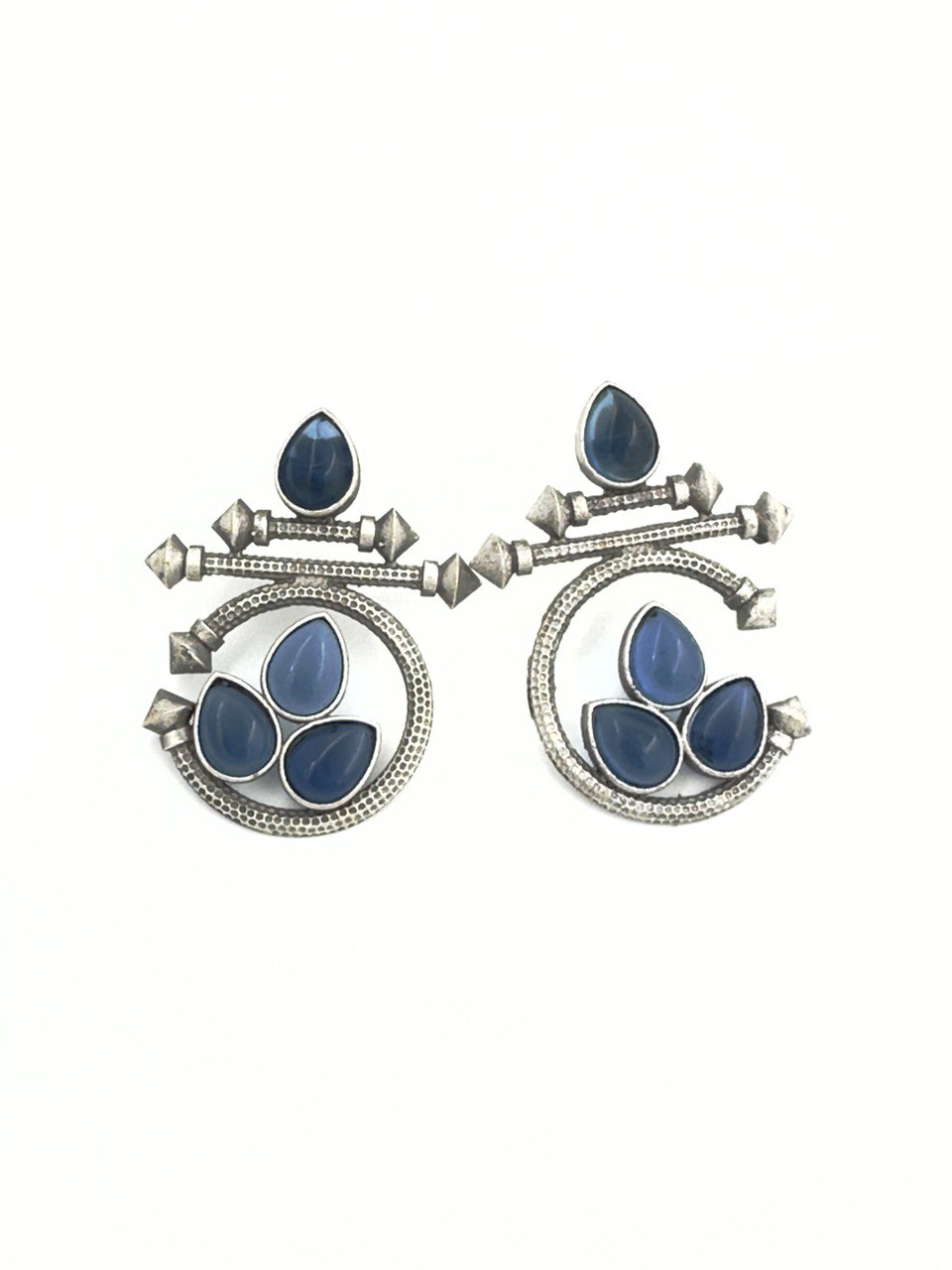 Purple antique studs