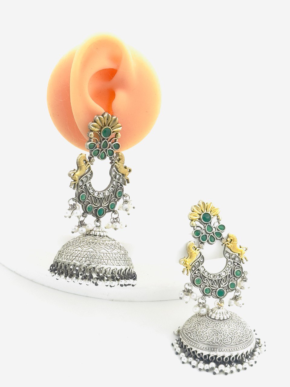 Green Antique dangler