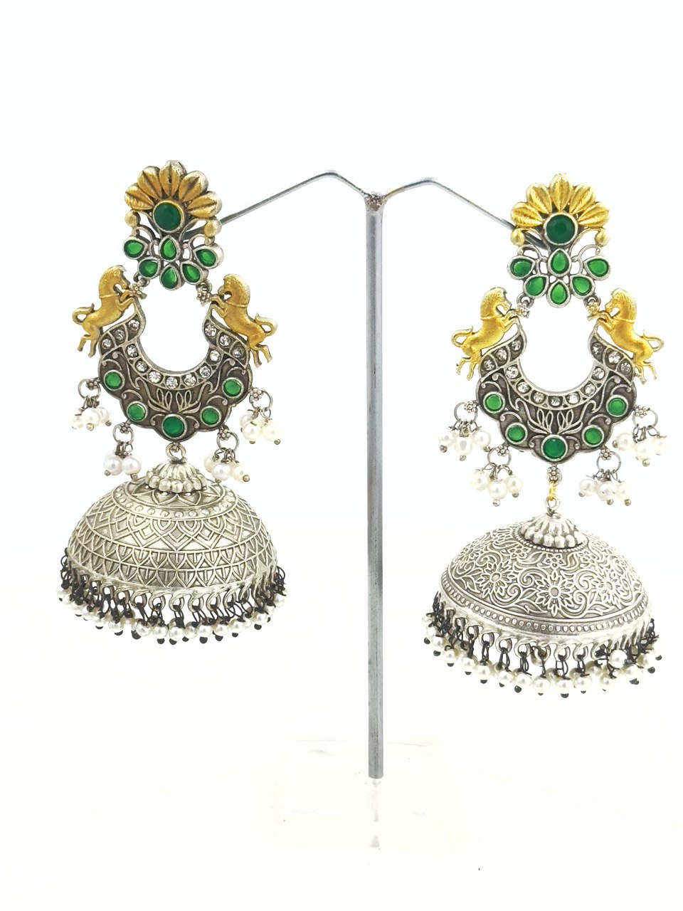 Green Antique dangler