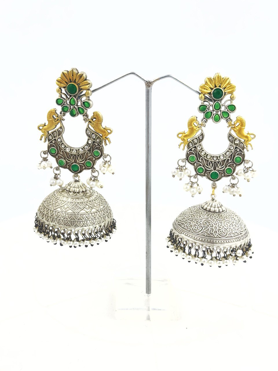 Green Antique dangler