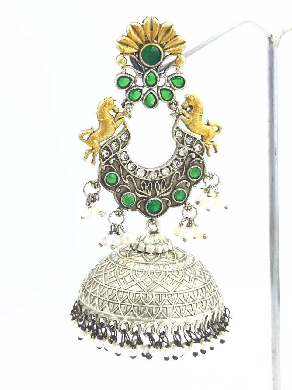 Green Antique dangler