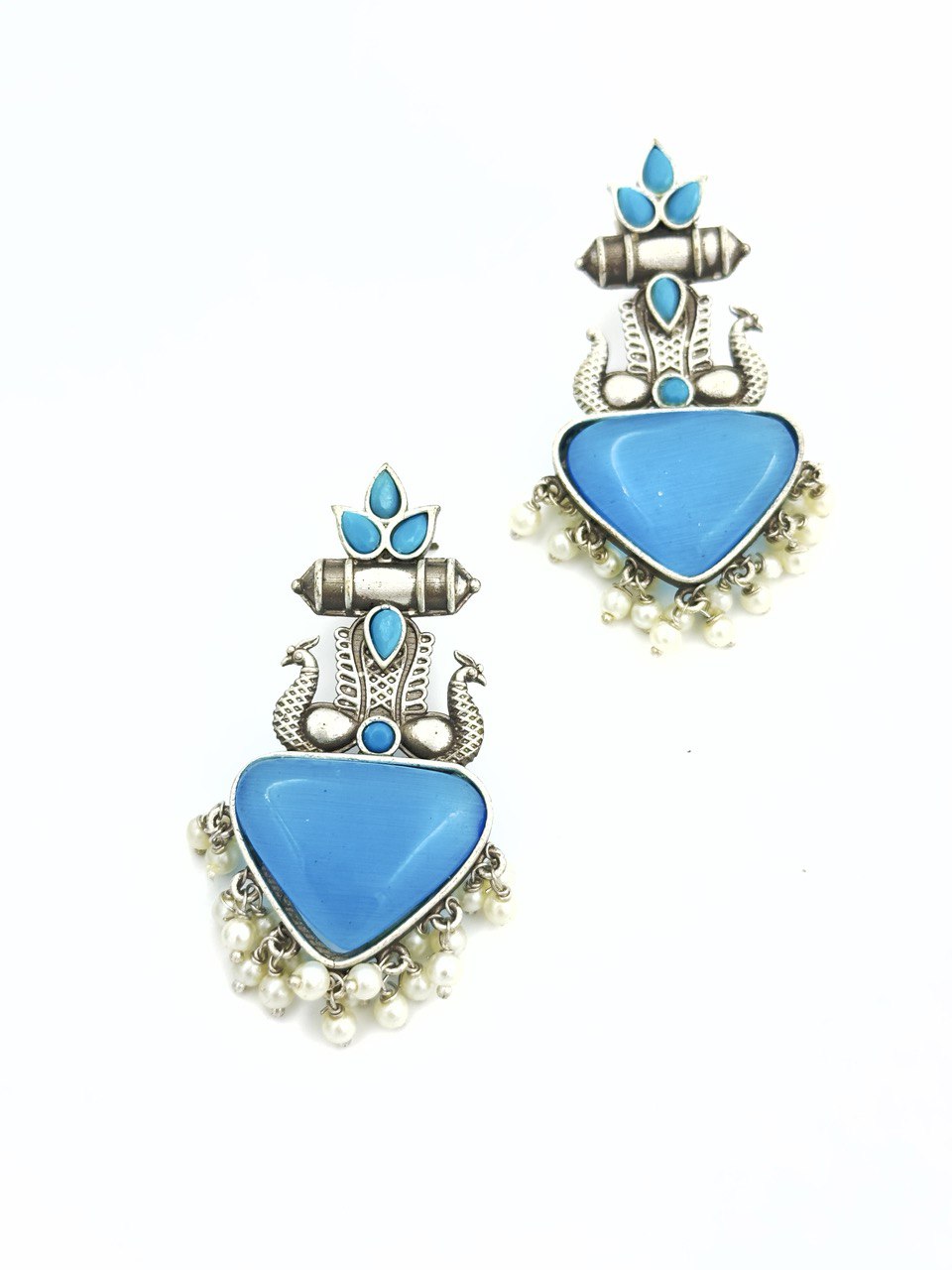 Blue Antique dangler