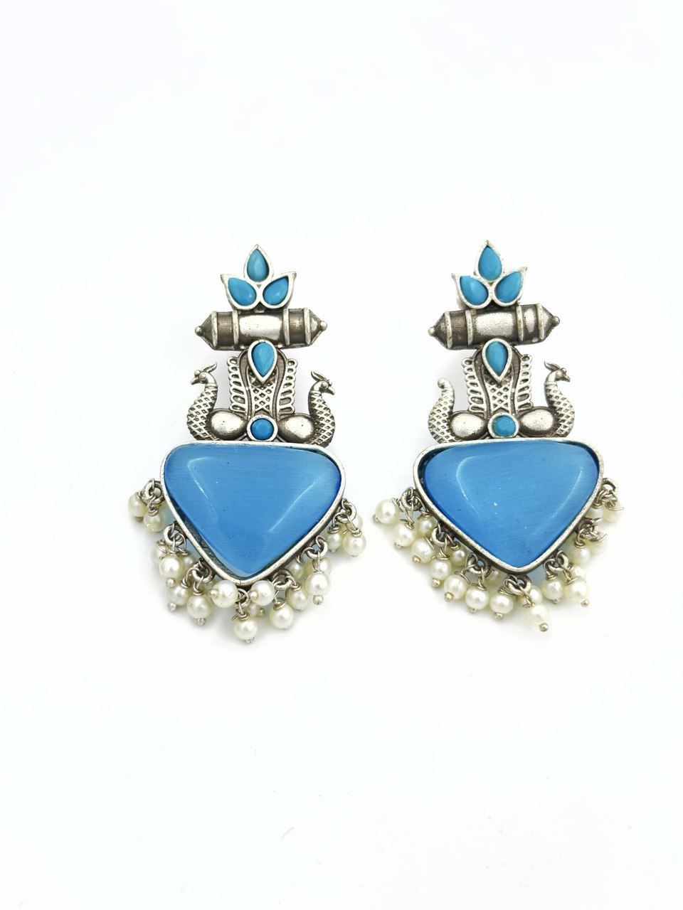 Blue Antique dangler