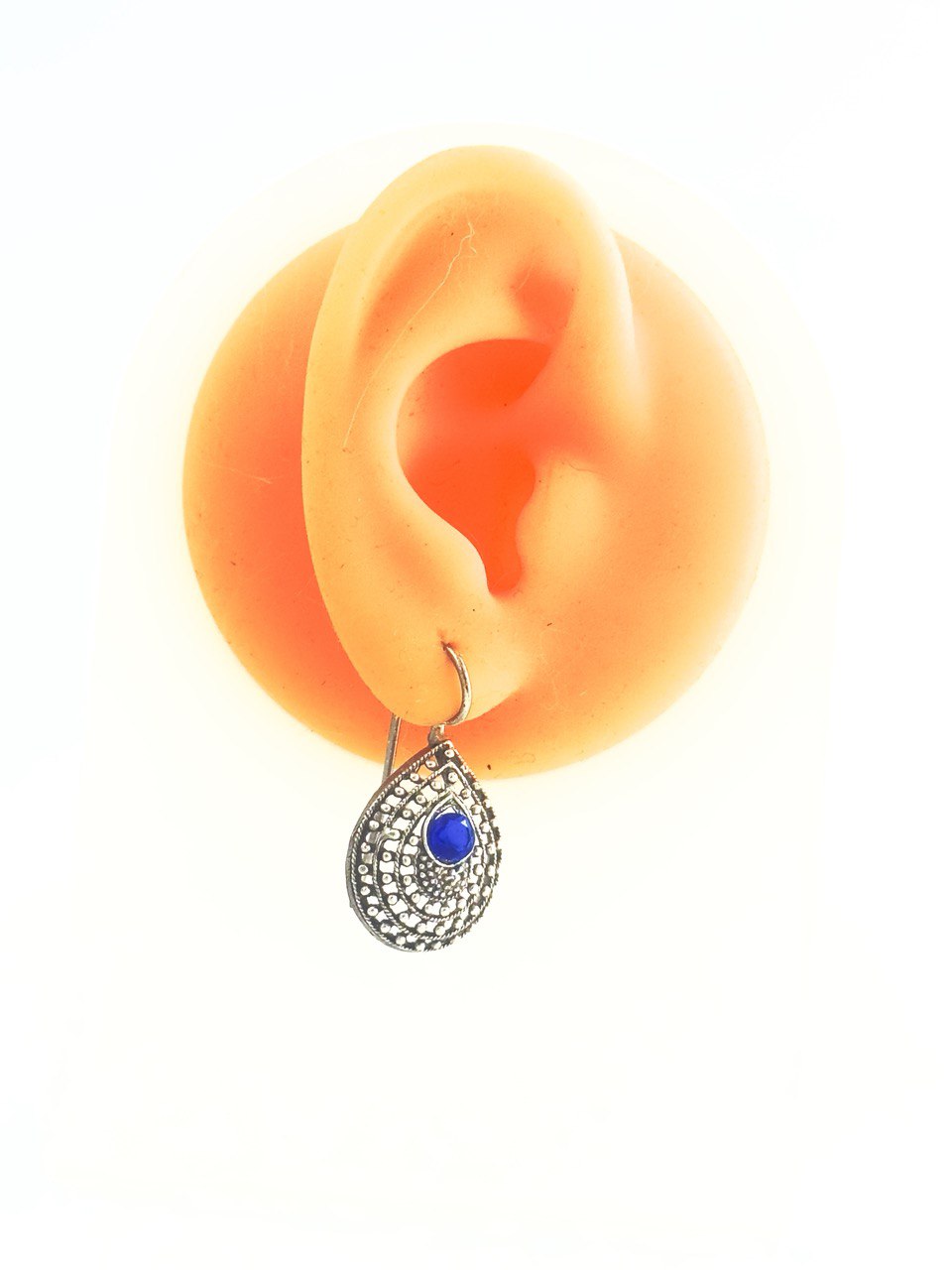 Blue antique studs
