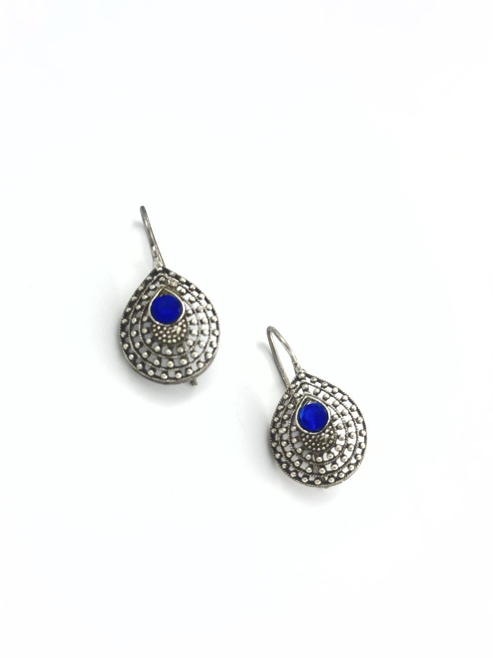 Blue antique studs