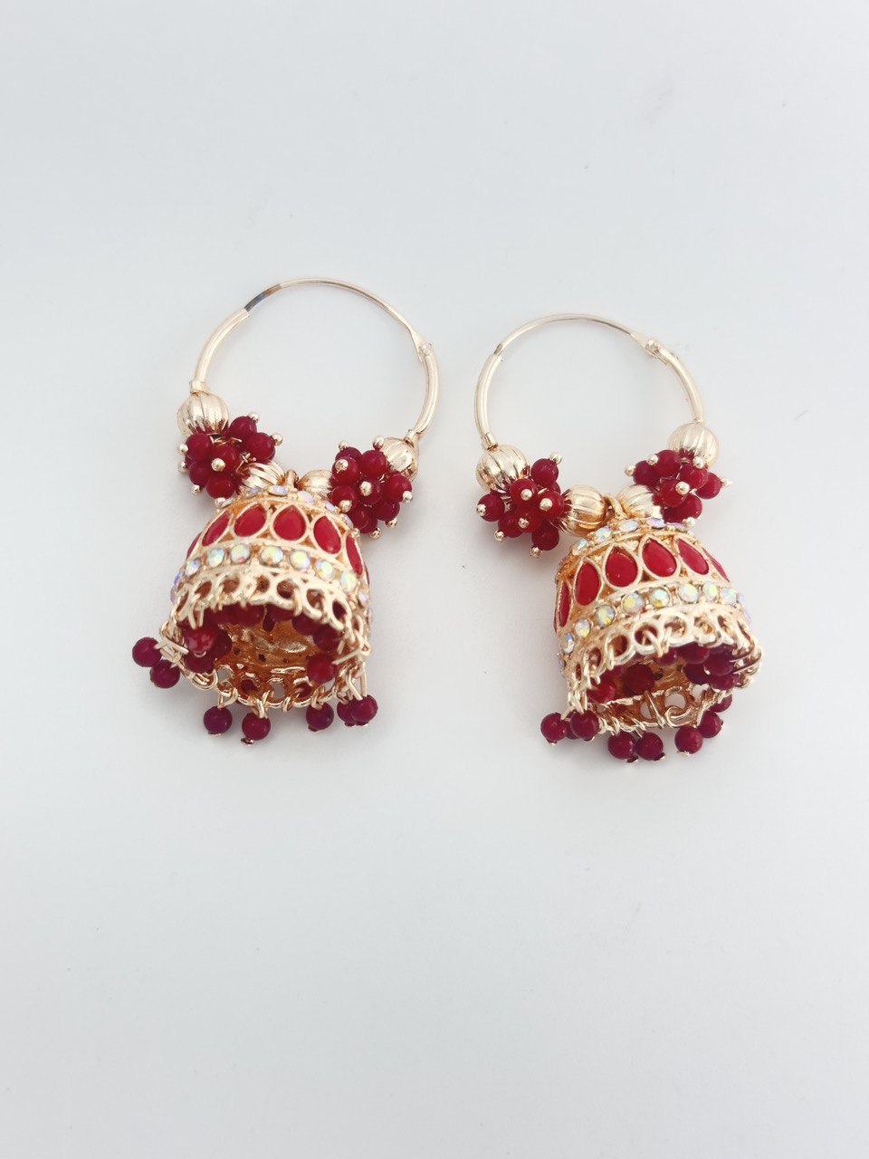 Pink ayaan Jhumkis