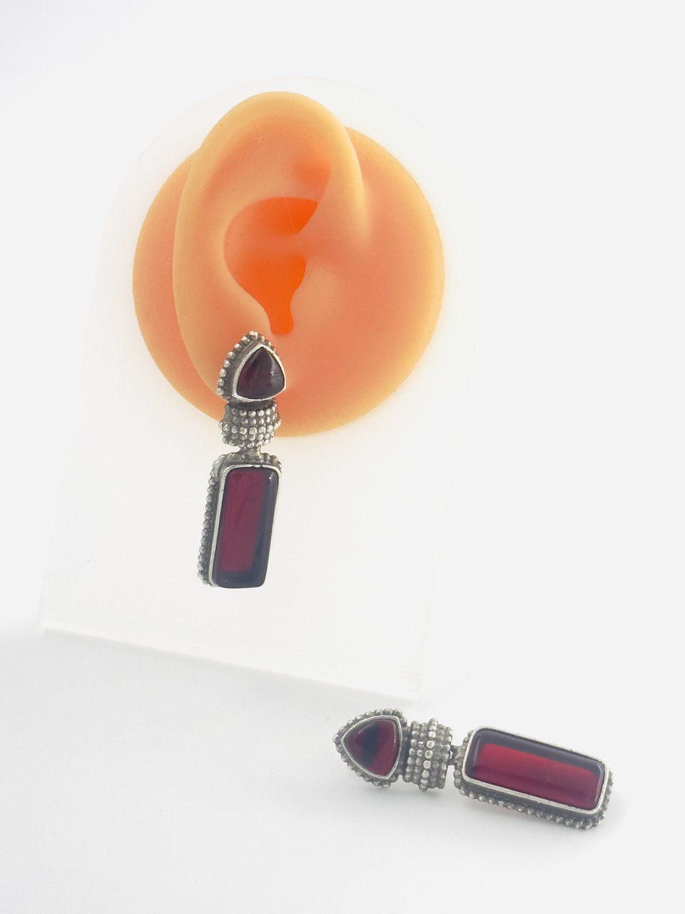 Maroon Antique dangler