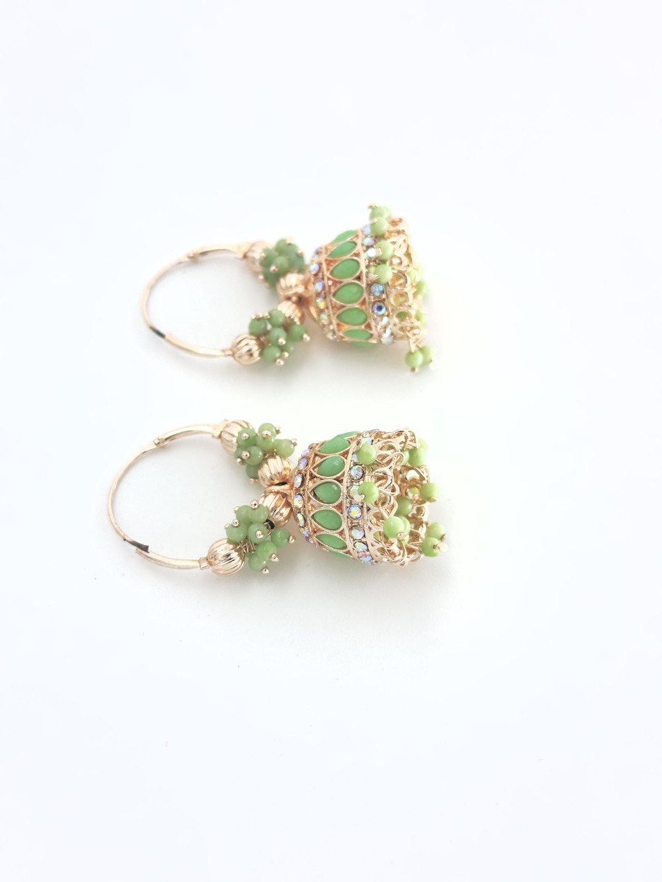 Green ayaan Jhumkis