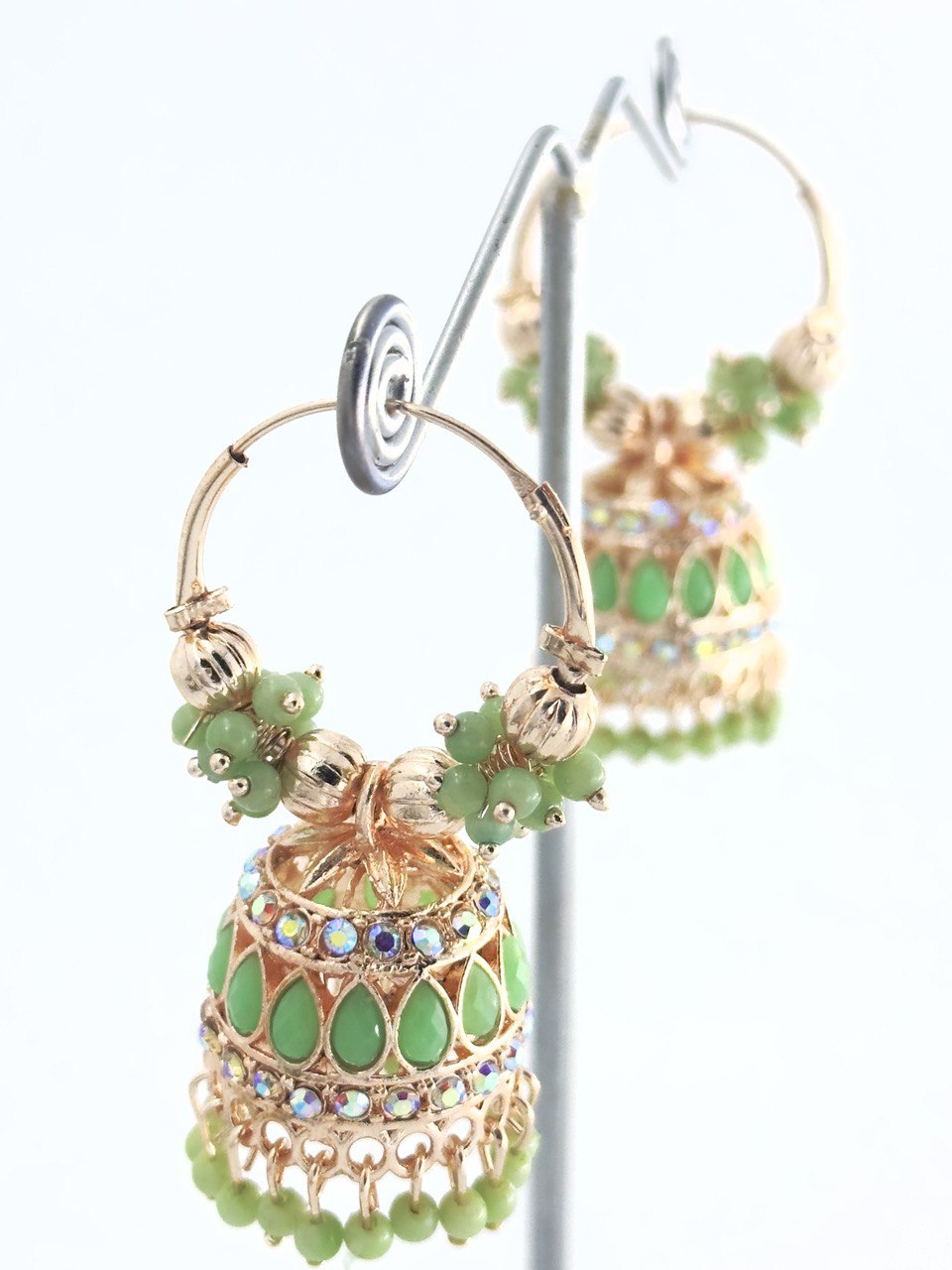 Green ayaan Jhumkis