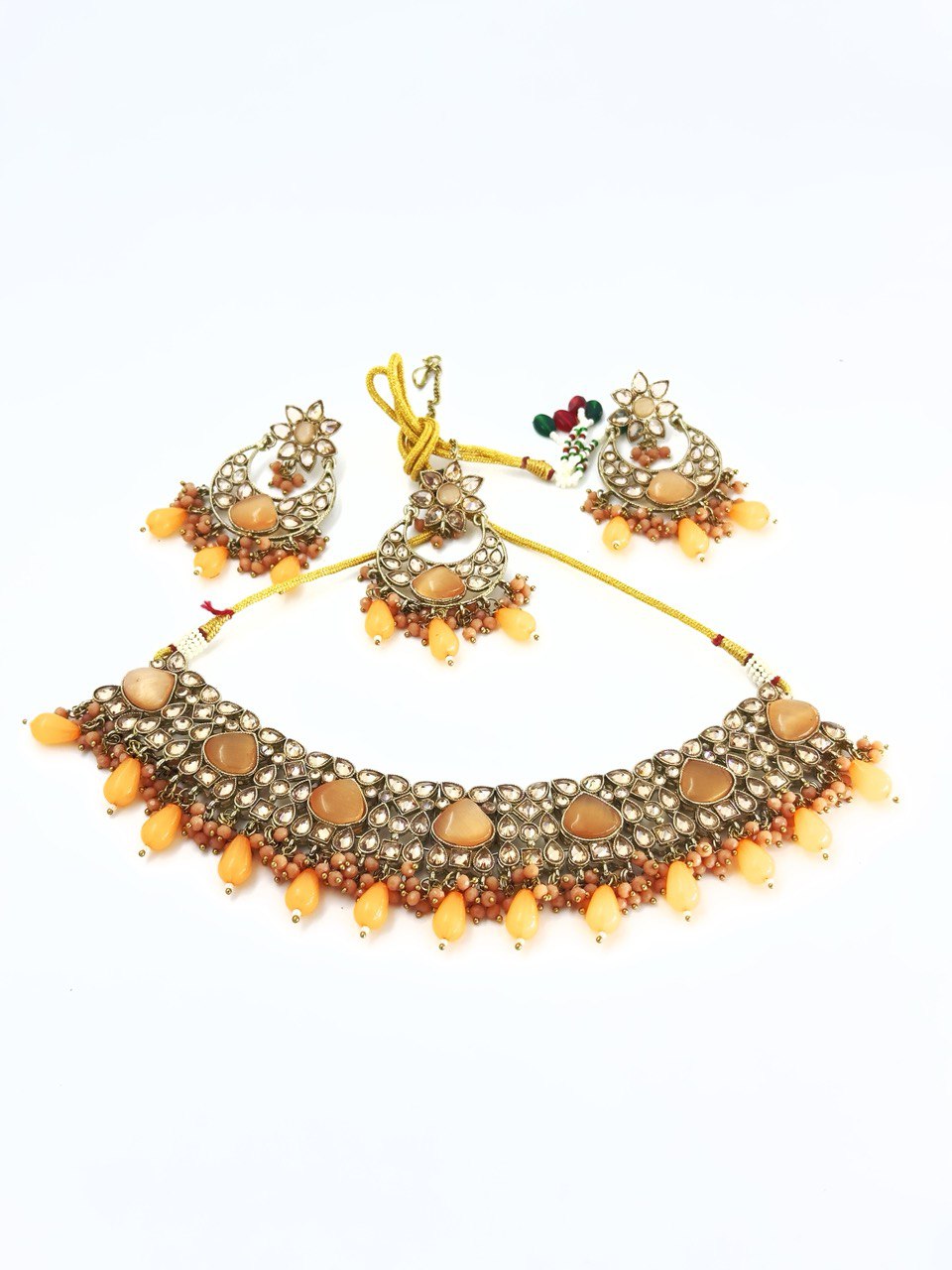 Orange LCT AD Necklace set
