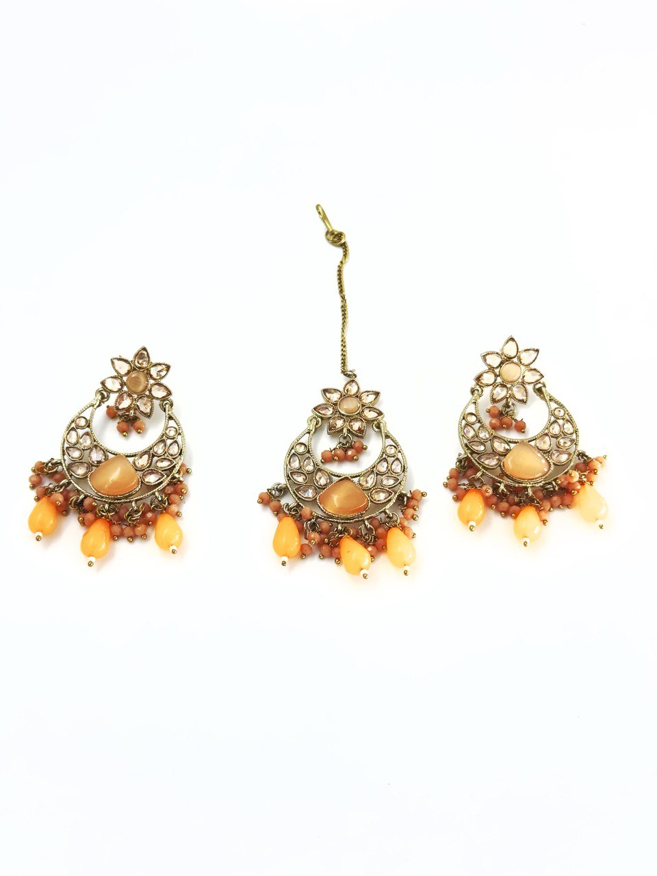 Orange LCT AD Necklace set