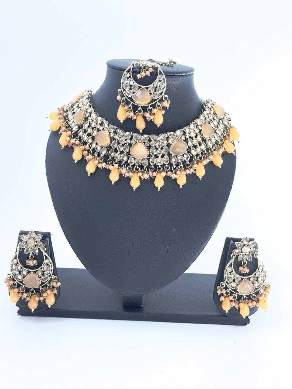 Orange LCT AD Necklace set