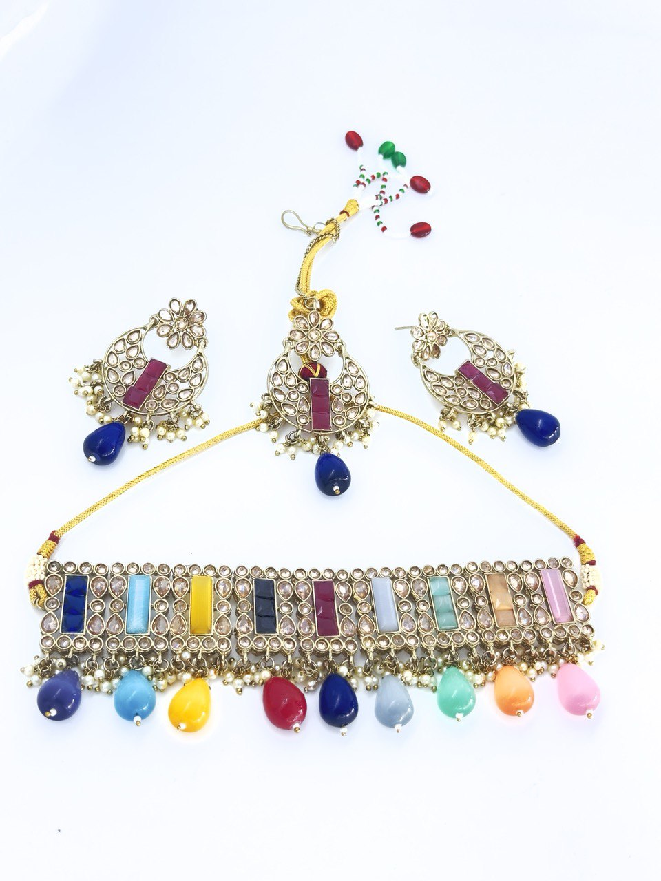 Multicolour LCT AD Necklace set