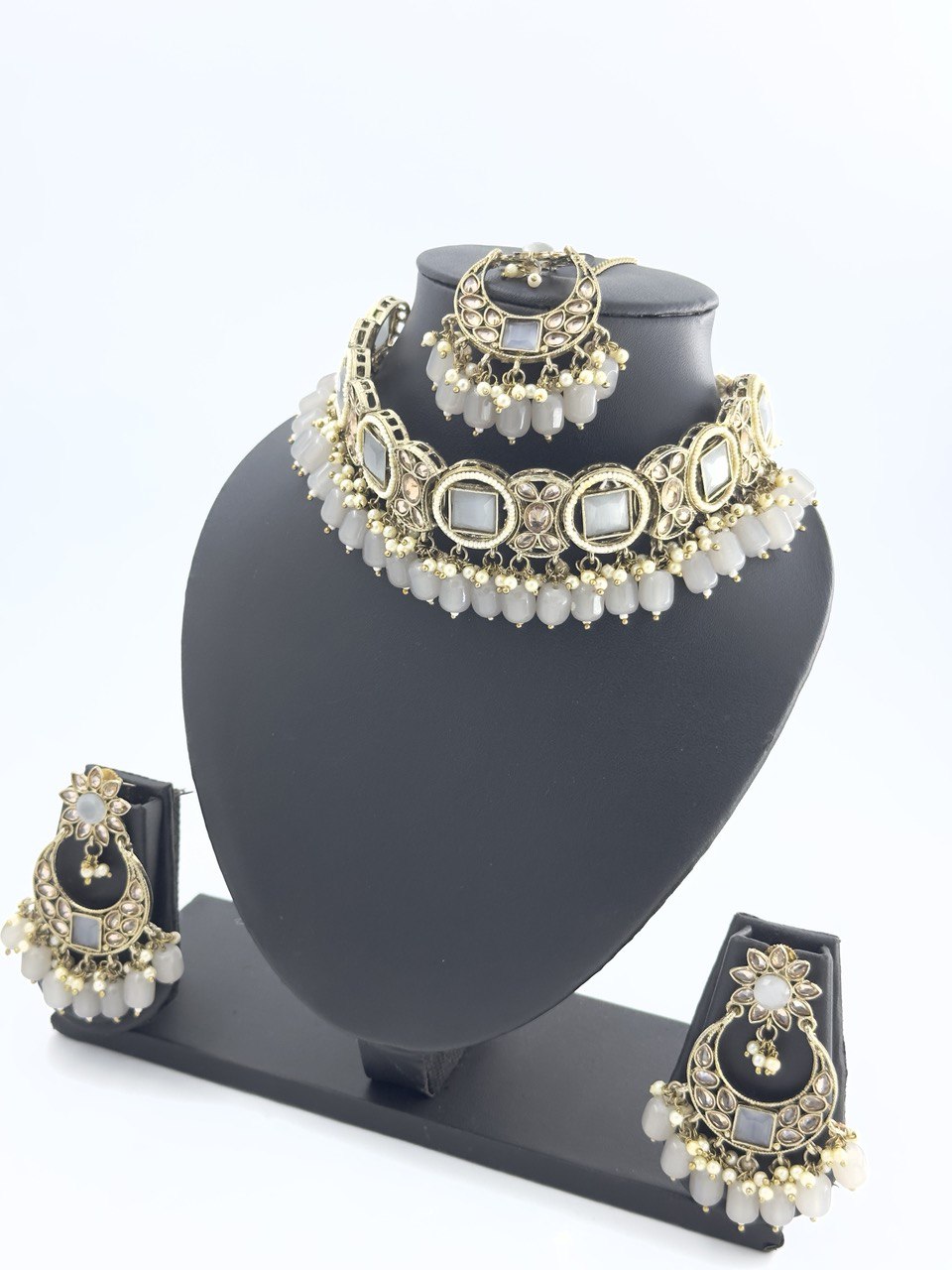 Grey LCT AD Necklace set