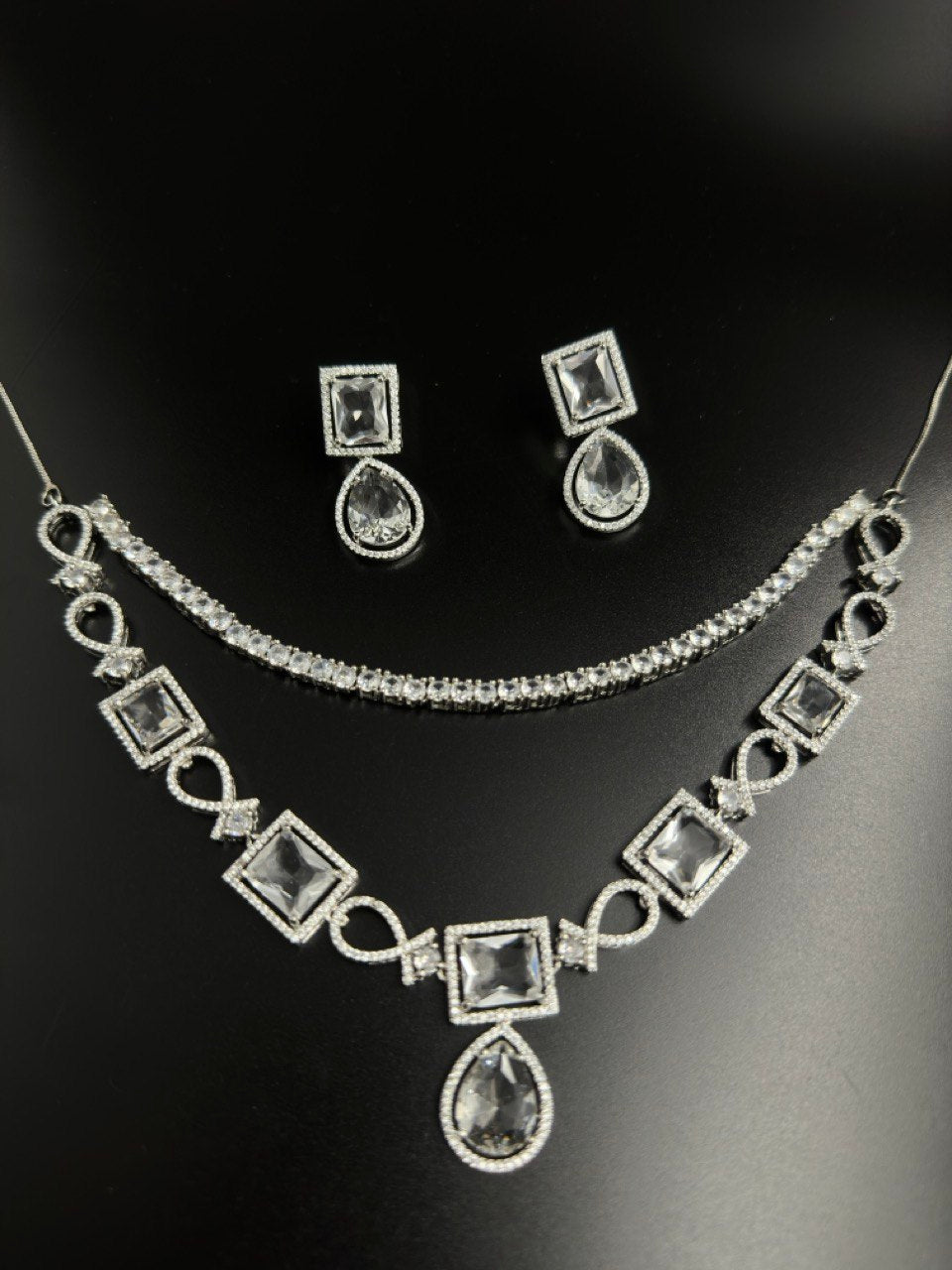 American Diamond Necklace set