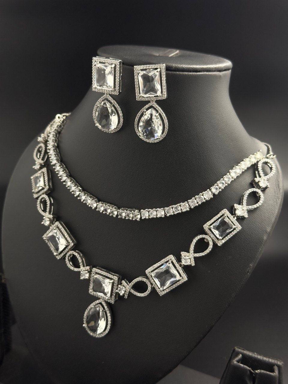 American Diamond Necklace set
