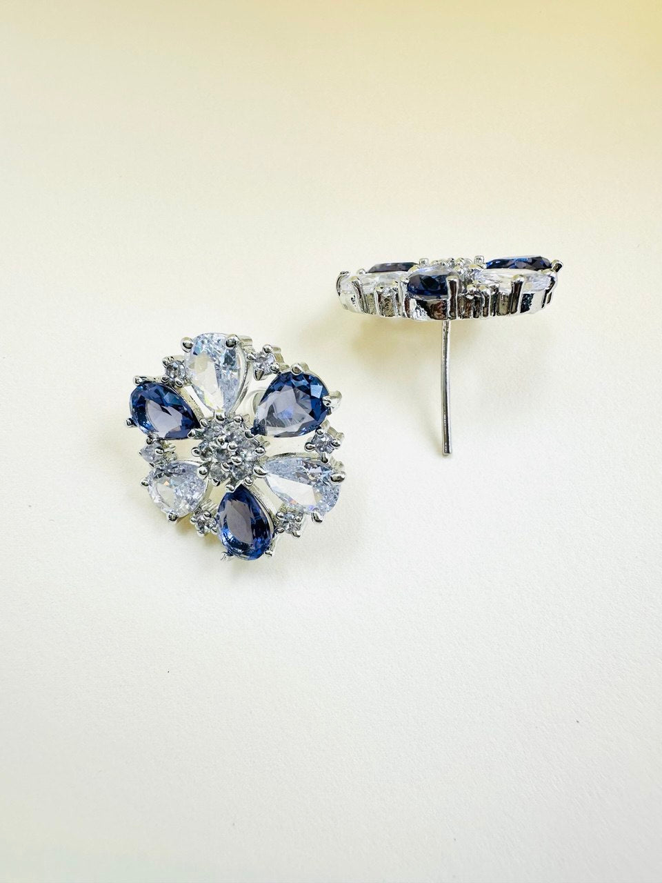 Purple American Diamond studs