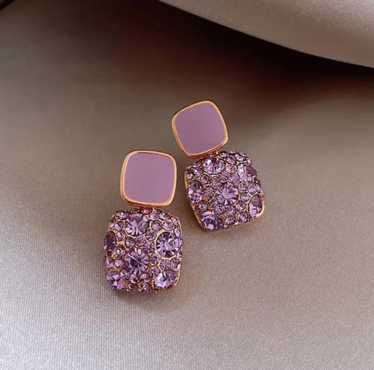 Trendy Purple Korean dangler