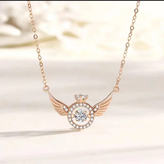 Rose gold  Korean necklace