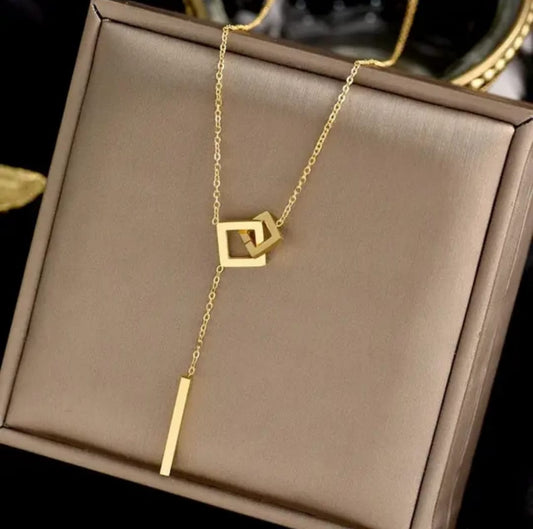 golden anti tarnish chain