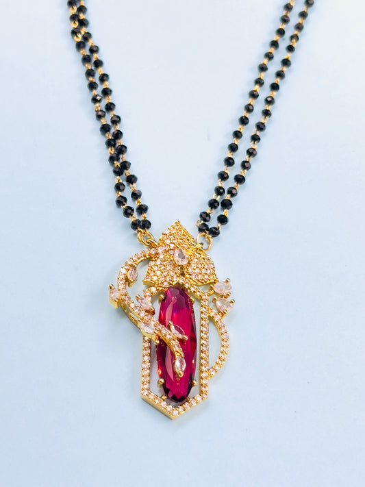 Sahana Red  Mangalsutra
