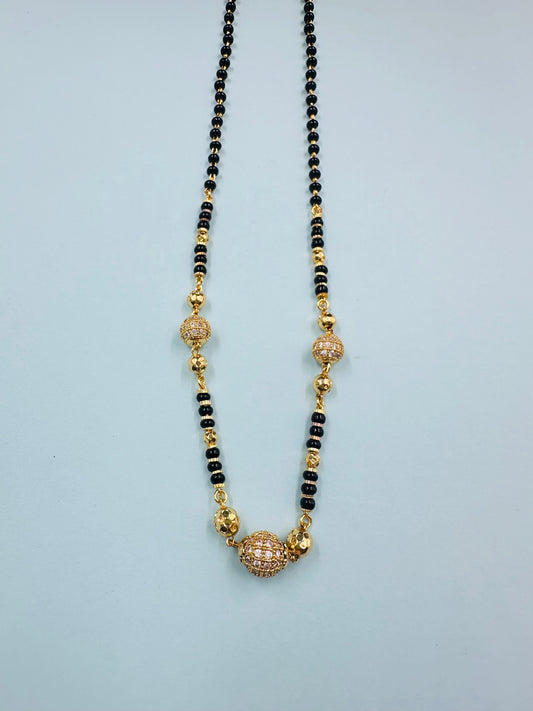 Dazzling Oryza Mangalsutra