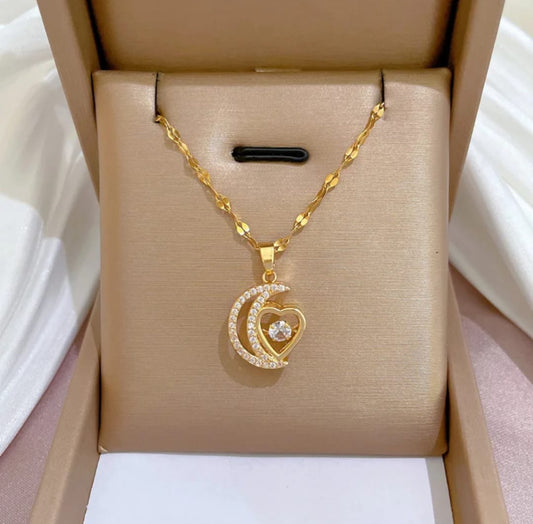 Korean trendy anti tarnish  chain