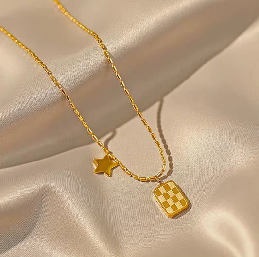 golden square anti tarnish chain