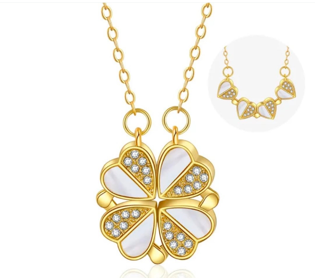Magnetic Love pendant necklace