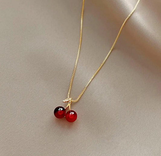 Trendy cherry Korean  chain