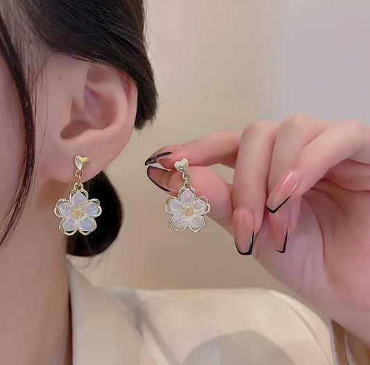 Trendy   korean flower dangler