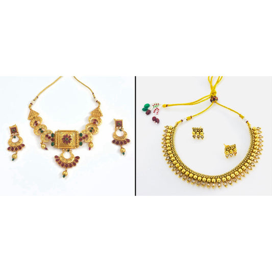 Gold plated  jewlery combo set