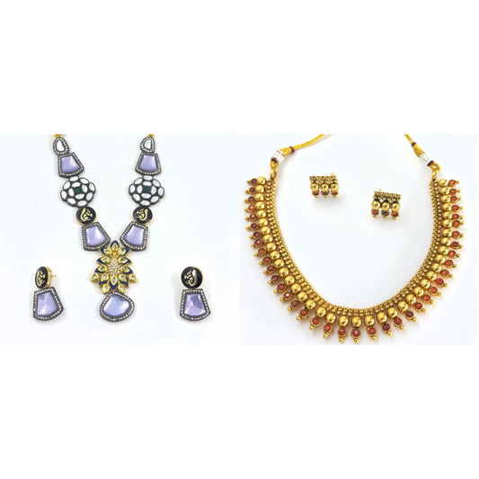 Gold plated  jewlery combo set
