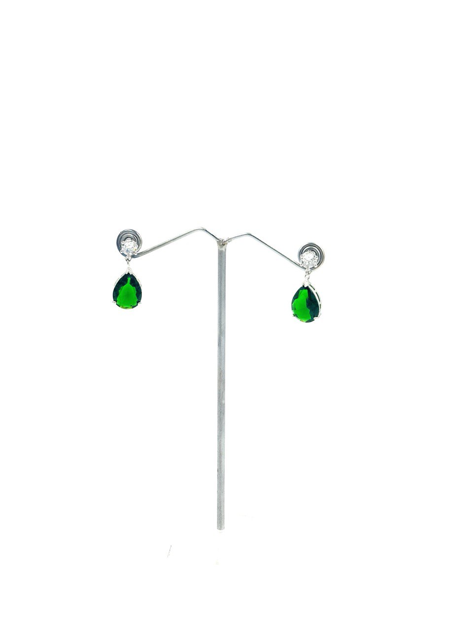 Green American diamond   dangler