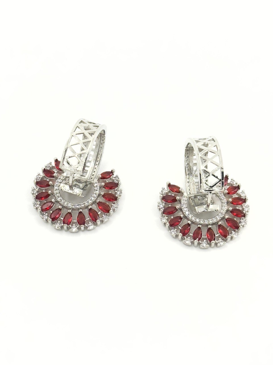 Dual 2 in 1  American diamond  dangler